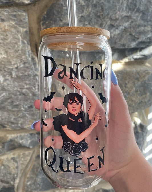 Dancing Queen Wednesday Glass Cup